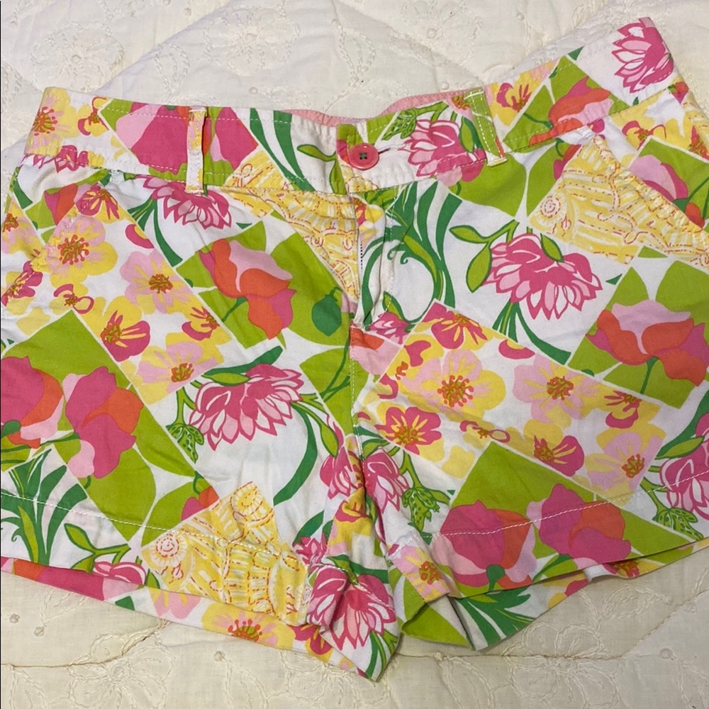 Lilly Pulitzer Floral Patchwork Women's Shorts